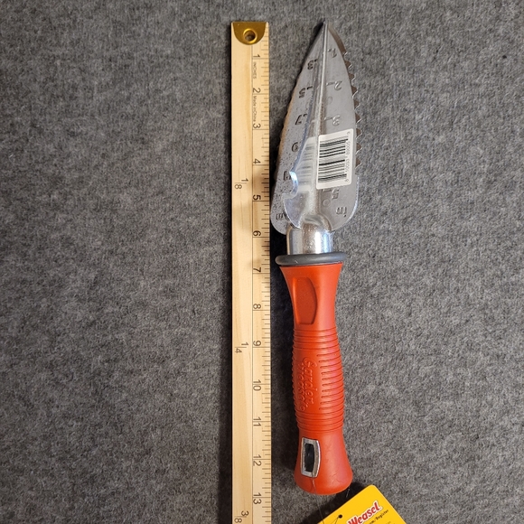 Garden Weasel 91360 Multi-Use Transplanter Trowel Hand Tool Comfort Grip New - Picture 4 of 4